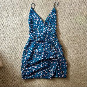 Superdown Mia Mini Dress in Leopard - Size XS NEVER WORN